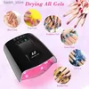 Nail Dryers lampara de unas UV recargable luz UV portatil para unas K8 LED Nail Lamp with 33 LED Beads and 4 timer setting White Y240419