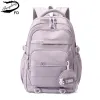 Sacs Fengdong Middle School Sacs For Girls High School Simple Sac à dos Teenage Girls Lightweight Sac à dos Sac à dos de grande capacité