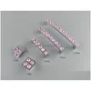 Handles & Pulls Crystal Glass Series Diamond Pink Furniture Door Knobs Dresser Der Wardrobe Kitchen Cabinets Cupboard Accesso8779447 D Dhthk