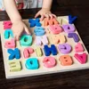 3d puzzels houten puzzel montessori speelgoed voor baby 1 2 3 jaar oude kinderen alfabetnummer vorm matching games kinderen vroege educatief speelgoed 240419