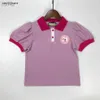 NOVO BEBER TRABALHO MENINAS MENINAS TERMO DE MANEIRA CRUVENTE CRIANÇAS ROODADAS DE DESIGNER DO 120-160 CM CAMISA Polo de verão e shorts 24April