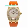 Audemar Pigue Luxury Watches Automatico da uomo Audemar Pigue Royal Oak Ladies 67601Ba.zz.D012Cr.02 Orologio quarzo 18K Yg Mop Dial 33mm Fnlu