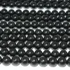 Gemles en vrac Perles rondes de shungite naturel 8,5 mm pas totalement noires