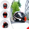 Fashion Pet Safety Mini Motorcycle Casque Small Dog Cat Cat Chiots Anti-Collision PET des animaux de compagnie mignons Styling Po Props Toys 240418