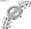 Luxury Women Designer Watches Crrju Starry Sky Femal Clock Quartz Kwarcowa nadgarstka Modna nadgarstka Watch4328408