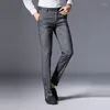 Pantalon masculin 2024 Brand Pantalon décontracté d'âge moyen printemps