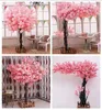 Decorative Flowers Artificial Light Blue Lilac Tree Jacaranda Cherry Blossom Restaurant El Lobby Mall Display Home Decoration