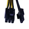 Power Cord Professional 8Pin To 8Pin 32cm Graphics Card Power Data Cable Splitter Suitable for Computer PC