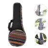 Sacs Mandoline Sac Un concert de style Ukulele Sac de rangement Sac de rangement Mandoline Gig Sac Backpack Backpack Acoustic Guitar Case