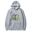 Designer Fun Milk Box Printed Hoodie Men/Women's Casual Hoodies Lång ärm Pullover Sweatshirts Överdimensionerade unisexkläder