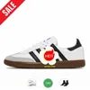 Обувь вегана OG Casual Shoes для мужчин Женщины дизайнерские тренеры Cloud White Core Black Bonners коллегиальные зеленые резинка открытые спортивные кроссовки.