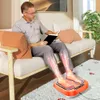 Massager del piede riscaldato con tecnologia vibrante della pressione delle dita, telecomando, terapia di impasto profondo per il sollievo di fascite plantare e una migliore circolazione