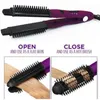 Cheveux lisserverener plats fer coiffure curler pinceau électrique peigne peigne multifonctionnelle serpente boucler coiffure de fer de coiffure coiffure 240401