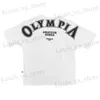 Herr t-shirts osei lösa modemärke mens sport kort slve t-shirt herrar sommar bomull 3/4 slve gym körträning kläder t240419