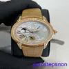 Fonksiyonel AP Bilek Saati Millennium Serisi 77315 Otomatik Makine 18K Gül Gold Watch Luxury National