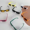 INS Kids Tasarımcı Güneş Gözlüğü Moda Gümüş Mektup Geniş Bacak Çerçeve Güneş Cam Yaz Erkek Kızlar Plaj Plajı Lüks Polarize Gözlük Çocuklar S1336