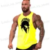 Camisetas masculinas Gimnasios de la marca Ropa Men Cabortero y Stringer Camiseta de tanques Sportswear Sportshirt Muscle Workout Singlets Gym Camiseta T240419