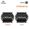Cycplus Cadence Prędkość podwójna czujnik rower komputerowy prędkość mrówek Wodoodporna Bluetooth Wodoodporna GPS Cycling Rowersories240410