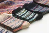 Herrensocken 5 Paare Herbst Winter Warm verdickter Thermalwolle Mode lässig Harajuku Spanischer nationaler Stil für Geschenk