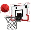 Buiten basketbal hoepel voor kinderen indoor basketbal Hoopsmini basketbal hoepel met 3 ballen speelgoed voor 3 4 5 6 7 8 9 10 11 12 jaar 240418