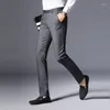 Pantalon masculin 2024 Brand Pantalon décontracté d'âge moyen printemps