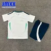 JMXX 24-25 Northern Ireland Child Soccer Jerseys Kit Home Away Kid Uniforms Jersey Football Shirt 2024 2025 Top and Shorts Children Version