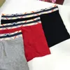 Mens Underwears Designers Boxer Luxury Cotton Underpants Classic Men Casual Breath Boxers for Men 3st a Box