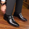 Casual Shoes Mens PU Luxury Man Loafers Leather Top Men Business Dress Social Shoe Male Wedding Footwear Zapatos Hombre