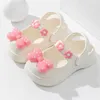 Sandały Nowe 2024 Summer Girls Kaptaki Eva Soft Non-Slip Platforme Kids Clogs Buty Dzieci puste kreskówki