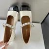 Scarpe casual Zookerlin Sandali di lusso Sandali Top designer italiani 2024 Party Diamond Uppers Summer Pompe da donna Flats Nigeria