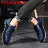 Casual Shoes Mens Breathable Fashion Tooling Round Toe Leather Flat Sneakers Leisure Walk Adulto Plus Size 47 48