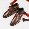 Casual Shoes Big Size Men's Business Wedding Formal Dresses Cow Leather Office Oxfords Shoe Summer Loafers Zapatos Hombre