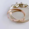 Bracelet en diamant Design Hommes et femme pour la vente en ligne Tempérament de diamant complet en ligne féminine 18K Rose Gold Simple