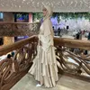 Ubranie etniczne satyna otwartą abaya kimono równin muzułmańsko abayas dla kobiet Dubaj 2024 Turcja Elengant Hiżab sukienka kaftan szata Ramadan Islam