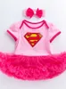 Superman Baby Short Sleeve Phemsuit من قطعتين محددتين 0-2 عام