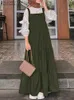 Vêtements ethniques 2024 Zanzea Musulman Women Stracts Dress Automne Ruffles solides Sundren Salle Elegant Maxi Sauthe