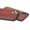 Real Wood Case TPU Arc Edge Wooden Cover Retro Protector Cases For iPhone 15 14 Plus 13 12 11 Xs Max 8 7 Plus