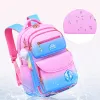 Bolsas Bolsas de Escola Meninas Bolsas Crianças Mochila Primária Mochila Crianças Bolsa Princesa Backpack de estudante impermeável à prova d'água