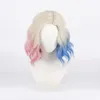 perruques bouclées humaines Temu Drame américain mercredi Enid Sinclair Wig teint Cos Wig Matte Silk