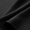 Yüksek kaliteli tasarımcı kıyafetleri xia göğüs çiçek deri etiketi siyah çift ağırlıklı büzüşme üst düzey kumaş erkek kadın tarzı kısa kollu tişört