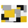 Table Mats 2pcs Abstract Colorful Geometric Polyester Placemats Cotton And Linen Fabrics