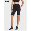 Desginer als yoga aloë shorts vrouw pant top dames rib gevormde hoge taille sport panty running fitness capris dames casulegegings