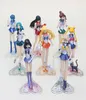 일본 액션 피겨 애니메이션 피지 아트 상자 상호 교환 가능한 얼굴 Chibiusa Sailor Moon Girls Gift Toys7237549