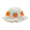 Bérets femme crochet seau chapeau dames extérieur sportif pêcheur pour adolescent respirant