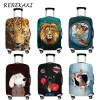 Backpacks Suitcase Lage Cover Animal Elastic Baggage Dust Protective Covers Trunk Case Cover for 1832inch Trolley Travel Accessories