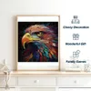 Puzzle 3D Le puzzle en bois de couleur de couleur aigle unique est le cadeau parfait pour la famille et les amis pour chydroan Puzzle Games Adult 3D Puzzles 240419