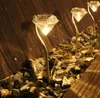 Utomhus Garden Solar Power Lanterns Powered Stake Diamond Lamp LED -lampor LAWN LIGHT PATHWAY PATH DECORATIONS8315484
