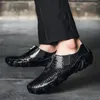 Повседневная обувь мода мужски дизайнерские винтажные лоферы скользят на удобных мужских кроссовках ручной работы ручной работы Masculino плюс размер 38-47