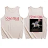 Tobs de débardeur masculine Beyonce Cowboy Carter 2024 chemises Vest Rap Hio Hop Music T-shirt Man Woman