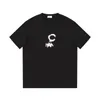 T-shirt maschile designer Cole Buxton Spring Summer White Black Thirt Black Men Domenne di alta qualità Slogan Slogan Top Top con tag CUD2404194